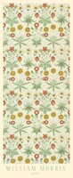 William Morris művészeti plakát arts&crafts tapéta textil minta Daisy margaréta virág levél 45x110cm