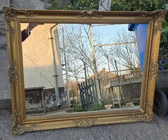 Olcsóbb! Antik Blondel keretes nagy tükör 94,5x75