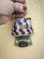 Kerámia falidísz  eladó!