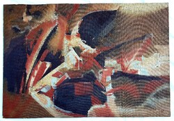 Cs.Nagy András -Tél 1981 Képcsarnokos olajfestmény 95x65cm