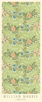 William Morris művészeti plakát arts&crafts tapéta textil minta Larkspur szarkaláb virág 45x110cm