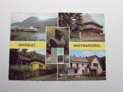 Régi retro képeslap, levelezőlap - Nagymaros - 1970-1980-as évek