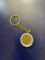 2 Forint 1989 règipénz kulcstartó