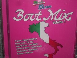 ZYX ITALO DISCO BOOT MIX VOLUME 1 CD ÚJ gyári bontatlan