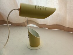 Asztali lámpa Space age összecsukható csőlámpa Szarvasi vasipari szövetkezet 1960- retro
