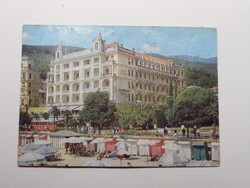 Régi retro képeslap, levelezőlap - Jugoszlávia, Opatija, Horvátország 1970-1980-as évek
