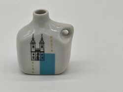 Zsolnay régi emlék váza ALBA REGIA. Hibátlan!