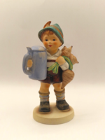 Hummel Goebel figura TMK6 87 Apának fiú korsóval 14cm
