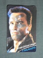 Kártyanaptár,MOKÉP,mozi,Arnold Schwarzenegger,A halálosztó film,1988  (2)