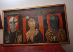 Ervin Tamás: Triptych 60x105