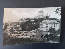 Régi képeslap - Esztergom látkép