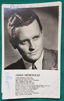 Perényi László - Dalosképek 62 - Filmbolt , írott képeslap
