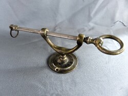 Régi Ezüstözött Art Deco Toalett-Wc Lehúzó