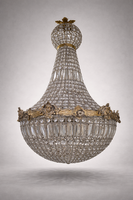 Empire basket chandelier 90 cm