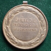 Berán Lajos: Shell SC - Phöbus OSE érem