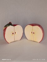 Kézzel festett keménycserép FŰSZERTARTÓ / bors- és sószóró