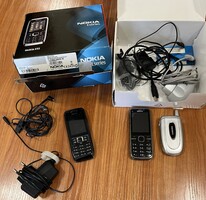 Mobil használt x450 Samsung, Nokia C5 és Nokia E51-1 dobozzal