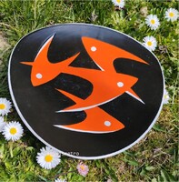 Zsolnay porcelán halas tál