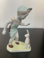 Aquincumi kisfiú, nyúllal
