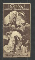 1920.- 1 db - számolócédula - Törley - Talismán - casino - Bp.- Budafok