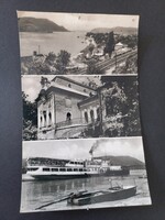 Régi képeslap - Szob - mozaik képek