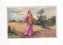HV:65 Húsvéti vallásos képeslap "Postatiszta" Fent hiányzik egy kis darab a lapból!