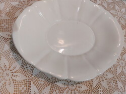 Fehér paraszt tál, porcelán kínáló