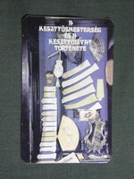 Kártyanaptár,Pécs,Hunor kesztyű bőrruházati vállalat,kesztyű múzeum,1988  (2)