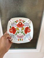 Hollóházi Kalocsai jellegű hamutartó porcelan