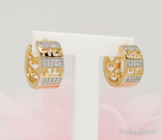 Xuping aranyozott antiallergén karika fülbevaló, 18 mm (2185)