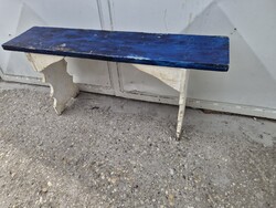 Népi lóca paraszt pad régi fa pad antik paraszt bútor vintage kis pad népi bútorok
