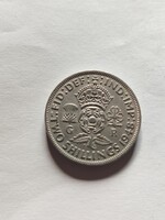 Nagyon  szép 2 Schilling 1948!