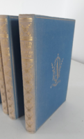 Zilahy Lajos összes munkái sorozat  5 kötete / Athenaeum r.-t. kiadás/Aranyozott kiadói egész vászon
