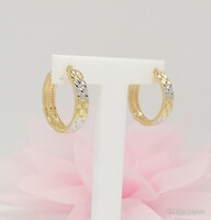 Xuping aranyozott antiallergén karika fülbevaló, 17 mm (2688)