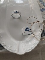Porcelán,pecsenyés kínáló - " nagypolgári pompában
