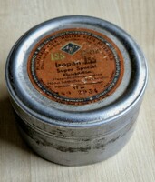 Antik Agfa Isopan ISS fémdoboz (Wolfen) – 1940-50-es évek