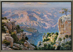Hornyik  Zoltán: Grand Canyon - kerettel: 75x105cm - alkotás mérete: 70x100cm - száma: HZ23-551M