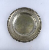 1Z492 Antik Wolkenstein & Glückselig ezüstözött alpakka tányér 24 cm