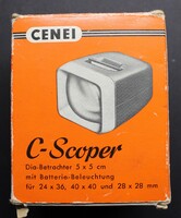 Cenei C-Scoper speciális dianéző és nagyító