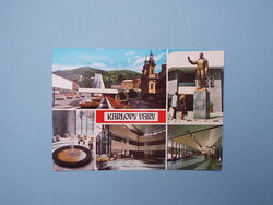 Képeslap (22) - Csehszlovákia (Csehország) - Karlovy Vary mozaik 1970-es évek