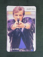Kártyanaptár,MOKÉP,mozi,Jean-Paul Belmondo,Magányos farkas film, 1989  (2)