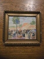 Deák Ébner Lajos akvarell eladó