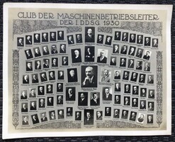 DDSG Club der Maschinenbetriebsleiter / Gépüzemvezetõk Klubja Tablókép