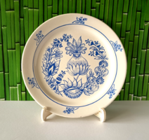 RETRO HAGYMA MINTÁS KISPEST GRÁNIT LAPOS TÁNYÉR,PÓTLÁSNAK