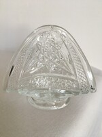 Régi kristály szalvétatartó