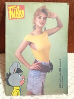 Füles 1989. március 3. Régi és nagyon ritka papírrégiség magazin