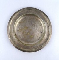 1Z494 Antik Hacker ezüstözött alpakka tányér 18.5 cm