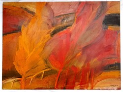 Szabó Béla - Őszi táj 1977 Képcsarnok 80x60cm