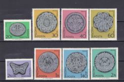 Halasi csipke - postatiszta magyar bélyeg sor 1964-ből