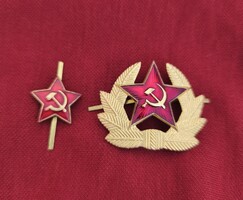 Szovjet sapkajelvények